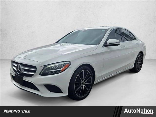 Polar White 2021 Mercedes-Benz C-Class C 300 Sedan RWD Sedan Rear-Wheel Drive Automatic