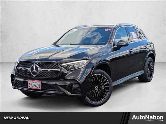 Obsidian Black Metallic 2024 Mercedes-Benz GLC 300 RWD SUV / Crossover Rear-Wheel Drive Automatic