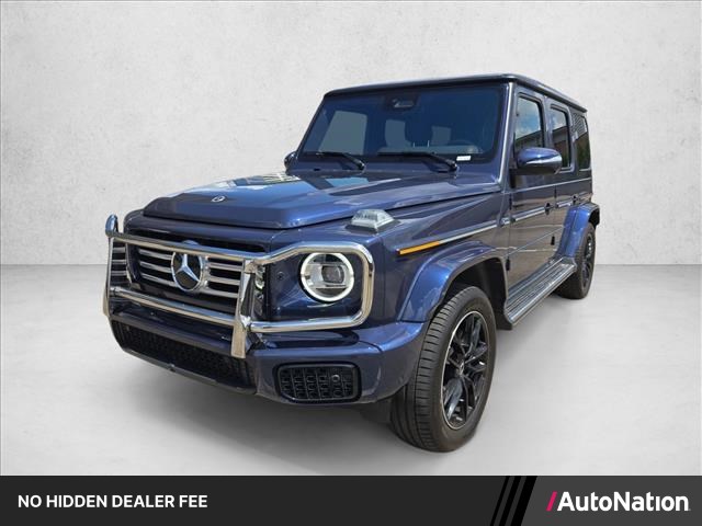 Twilight Blue Metallic 2025 Mercedes-Benz G-Class SUV / Crossover All-Wheel Drive Automatic