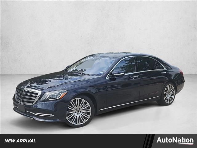 Lunar Blue Metallic 2020 Mercedes-Benz S-Class S 560 Sedan RWD Sedan Rear-Wheel Drive Automatic