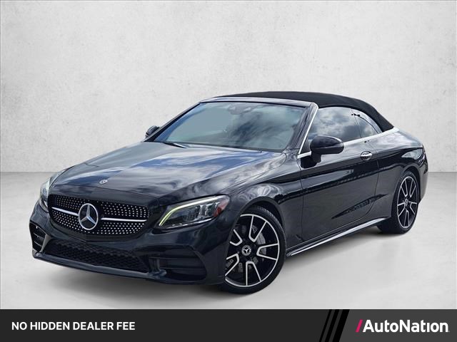 Black [Black] 2020 Mercedes-Benz C-Class Convertible Rear-Wheel Drive Automatic