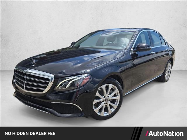 Obsidian Black Metallic 2018 Mercedes-Benz E-Class E 300 Sedan RWD Sedan Rear-Wheel Drive Automatic