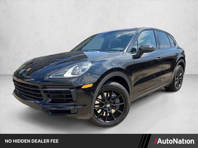 Black 2021 Porsche Cayenne SUV / Crossover All-Wheel Drive Automatic