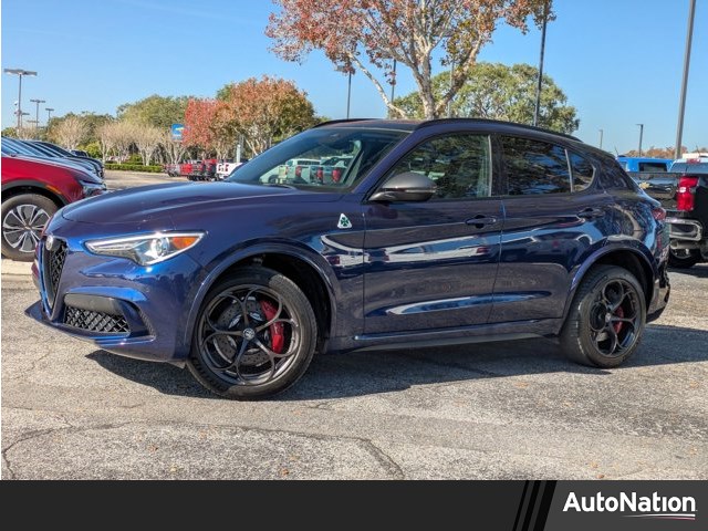 Montecarlo Blue Metallic 2020 Alfa Romeo Stelvio Quadrifoglio AWD SUV / Crossover All-Wheel Drive 8-Speed Automatic