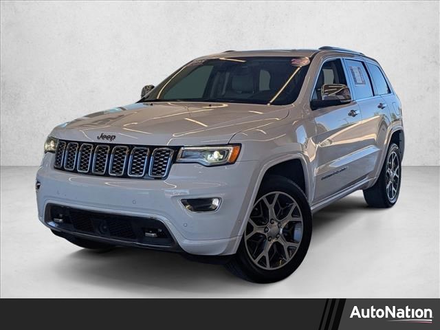 Bright White Clearcoat 2019 Jeep Grand Cherokee Overland 4WD SUV / Crossover Four-Wheel Drive 8-Speed Automatic