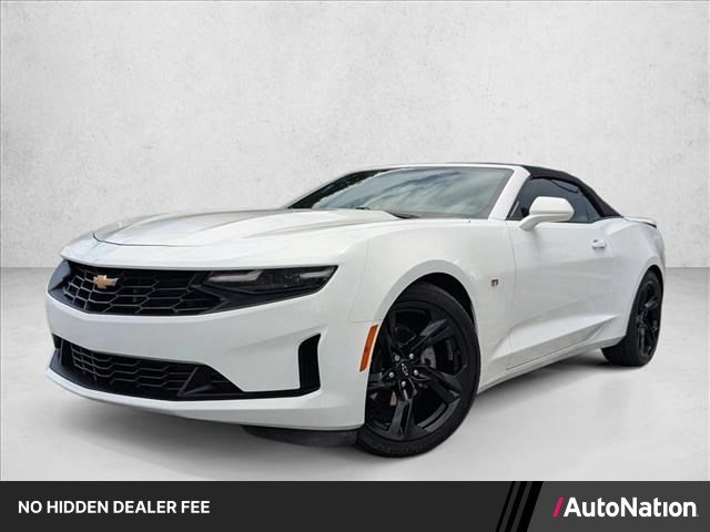 Summit White 2021 Chevrolet Camaro Convertible Rear-Wheel Drive 8-Speed Automatic