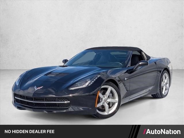Black 2014 Chevrolet Corvette Convertible Rear-Wheel Drive 6-Speed Automatic