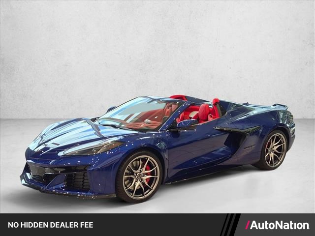 Admiral Blue Metallic 2027 Chevrolet Corvette Convertible Rear-Wheel Drive 8-Speed Automatic