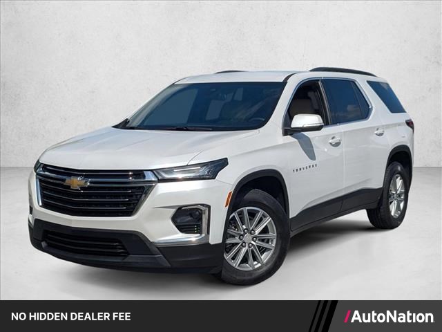 White (Iridescent Pearl Tricoat) 2023 Chevrolet Traverse SUV / Crossover Front-Wheel Drive 9-Speed Automatic