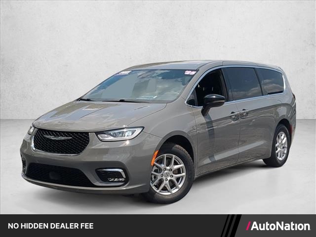 Ceramic Gray Clearcoat 2025 Chrysler Pacifica Minivan Front-Wheel Drive 9-Speed Automatic