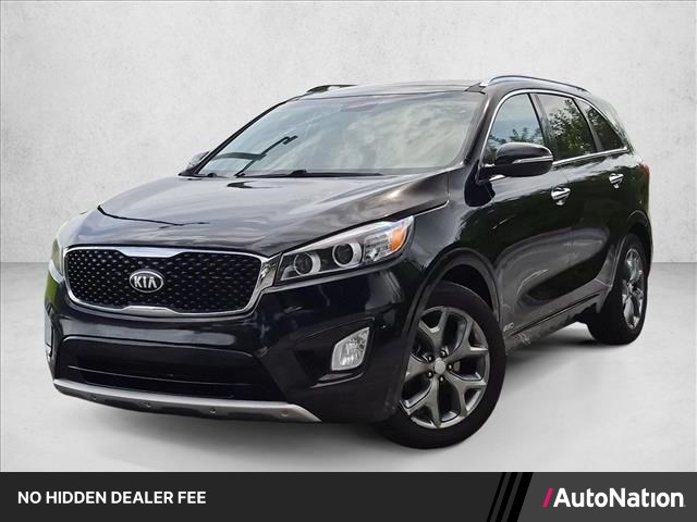 Ebony Black 2017 Kia Sorento SUV / Crossover All-Wheel Drive Automatic