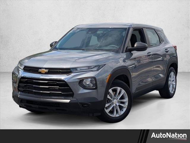 Gray (Satin Steel Metallic) 2022 Chevrolet Trailblazer LS FWD SUV / Crossover Front-Wheel Drive Automatic