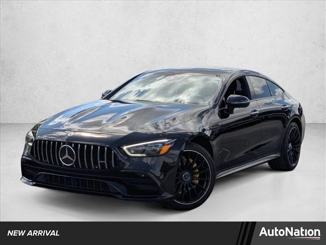 Obsidian Black Metallic 2022 Mercedes-Benz AMG GT 43 AWD Coupe All-Wheel Drive Automatic