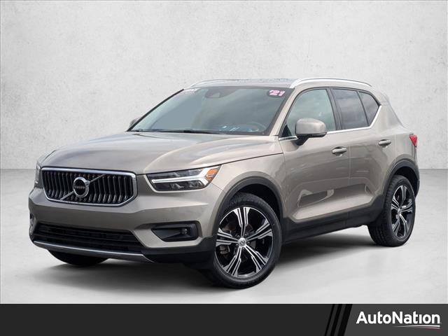 Gray (Thunder Grey Metallic) 2021 Volvo XC40 T5 Inscription AWD SUV / Crossover All-Wheel Drive Automatic