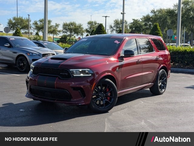 Octane Red Pearlcoat 2024 Dodge Durango SRT Hellcat Premium AWD SUV / Crossover All-Wheel Drive 8-Speed Automatic