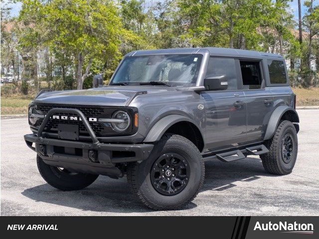 Carbonized Gray Metallic 2023 Ford Bronco Wildtrak Advanced 4-Door 4WD SUV / Crossover Four-Wheel Drive Automatic