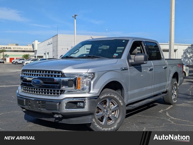 Ingot Silver Metallic 2018 Ford F-150 XLT SuperCrew 4WD Pickup Truck Four-Wheel Drive Automatic