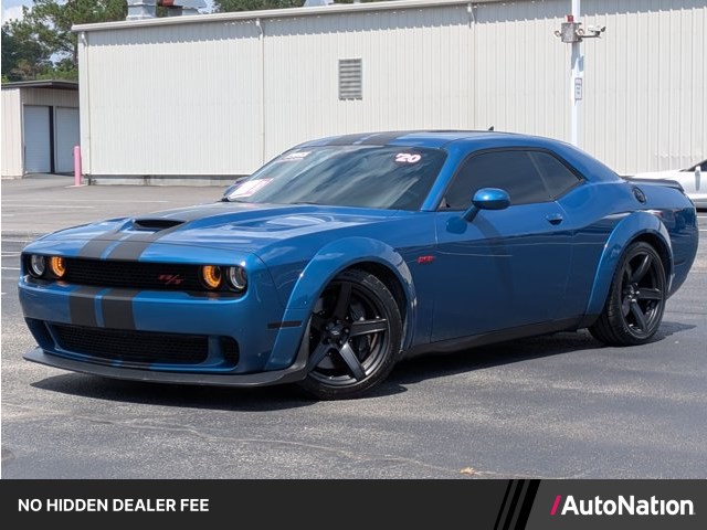 Blue (Frostbite) 2020 Dodge Challenger Coupe Rear-Wheel Drive 8-Speed Automatic