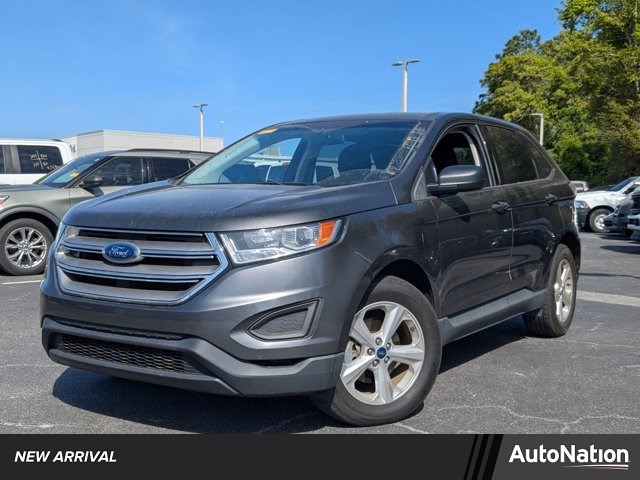 Gray (Magnetic Metallic) 2018 Ford Edge SE SUV / Crossover Front-Wheel Drive 6-Speed Automatic