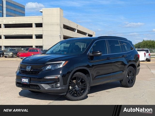 Black 2021 Honda Pilot SE AWD SUV / Crossover All-Wheel Drive Automatic