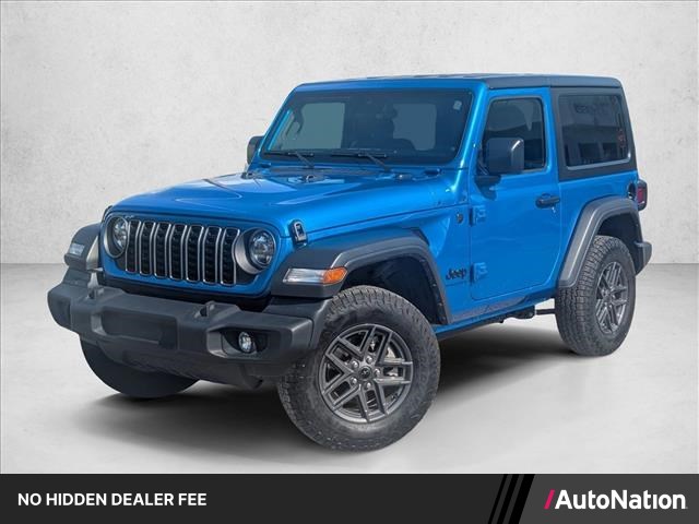 Hydro Blue Pearlcoat 2025 Jeep Wrangler SUV / Crossover Four-Wheel Drive 8-Speed Automatic