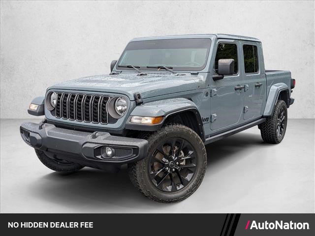 Anvil Clear Coat 2024 Jeep Gladiator Pickup Truck Four-Wheel Drive 8-Speed Automatic
