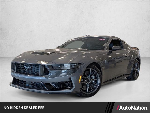 Carbonized Gray Metallic 2024 Ford Mustang Coupe Rear-Wheel Drive Automatic