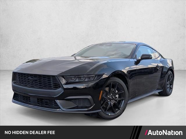 Shadow Black 2026 Ford Mustang Coupe Rear-Wheel Drive Automatic