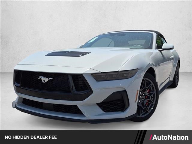 Avalanche Gray 2026 Ford Mustang Convertible Rear-Wheel Drive Automatic