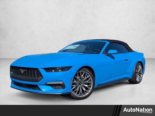 Grabber Blue Metallic 2026 Ford Mustang EcoBoost Premium Convertible RWD Convertible Rear-Wheel Drive Automatic