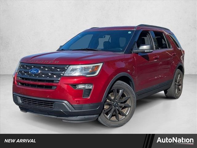 Ruby Red Metallic Tinted Clearcoat 2018 Ford Explorer XLT SUV / Crossover Front-Wheel Drive 6-Speed Automatic