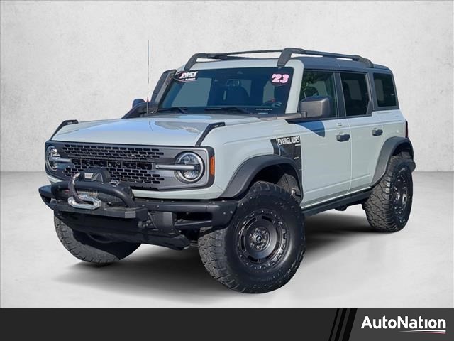 Cactus Gray 2023 Ford Bronco Everglades Advanced 4WD SUV / Crossover Four-Wheel Drive Automatic