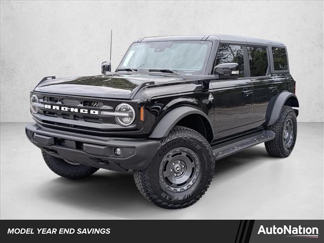 Shadow Black 2025 Ford Bronco Outer Banks 4-Door 4WD SUV / Crossover Four-Wheel Drive Automatic