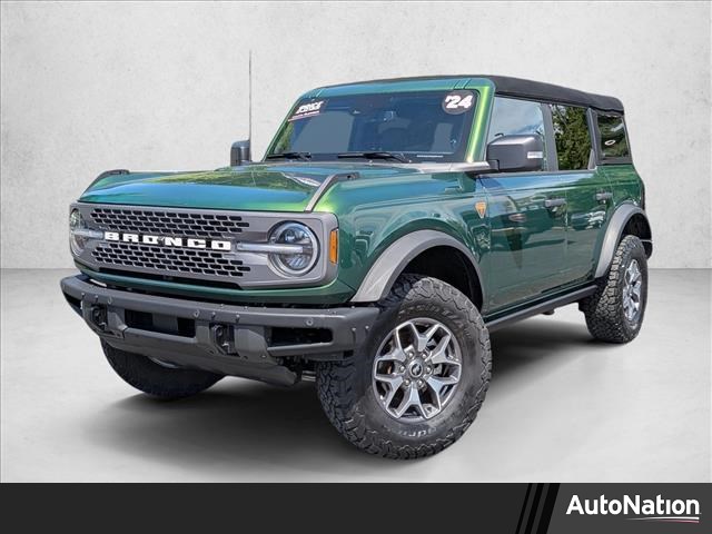 Eruption Green Metallic 2024 Ford Bronco Badlands 4-Door 4WD SUV / Crossover Four-Wheel Drive Automatic
