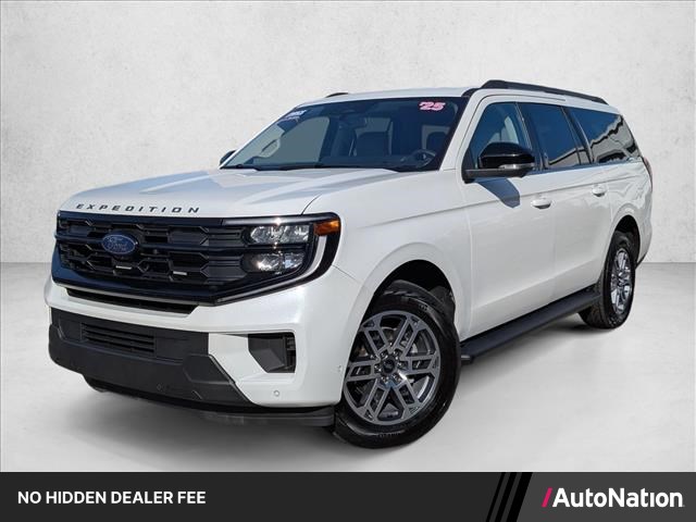 Star White Metallic Tri-Coat 2025 Ford Expedition SUV / Crossover Four-Wheel Drive Automatic