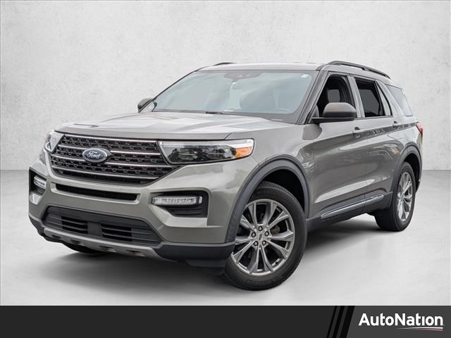 Silver Spruce Metallic 2020 Ford Explorer XLT AWD SUV / Crossover All-Wheel Drive Automatic