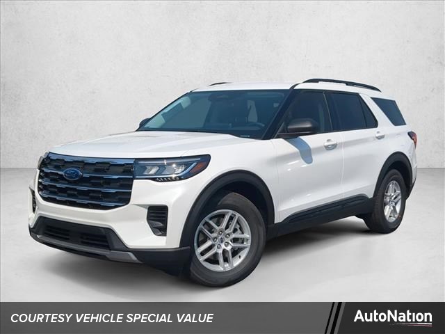 Star White Metallic Tri-Coat 2026 Ford Explorer Active RWD SUV / Crossover Rear-Wheel Drive Automatic