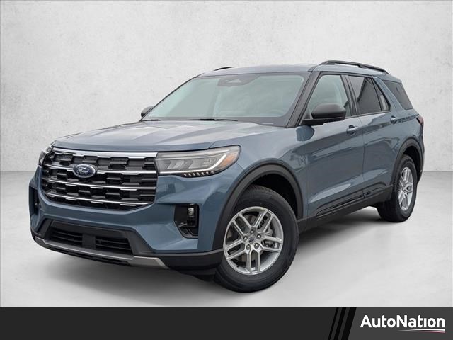 Vapor Blue Metallic 2026 Ford Explorer Active RWD SUV / Crossover Rear-Wheel Drive Automatic