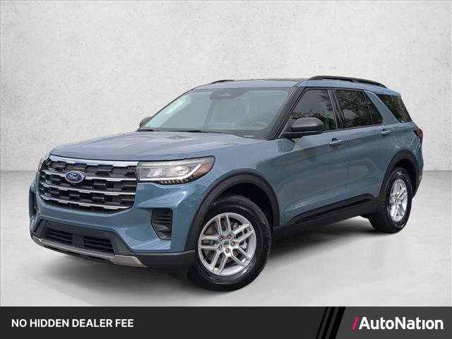 Vapor Blue Metallic 2026 Ford Explorer Active RWD SUV / Crossover Rear-Wheel Drive Automatic