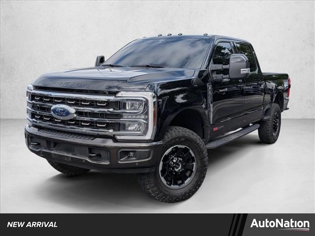 Agate Black Metallic 2025 Ford F-350 Super Duty King Ranch Crew Cab 4WD Pickup Truck Four-Wheel Drive Automatic