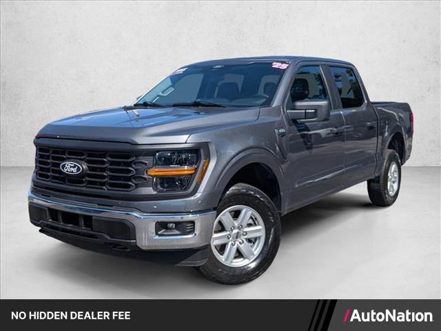 Carbonized Gray Metallic 2025 Ford F-150 Pickup Truck Four-Wheel Drive Automatic