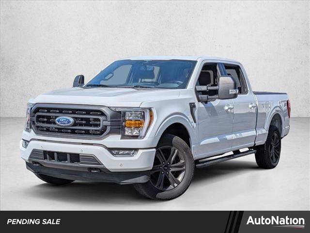 Oxford White 2023 Ford F-150 XLT SuperCrew 4WD Pickup Truck Four-Wheel Drive Automatic