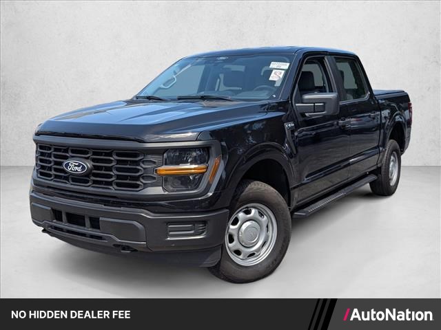Agate Black Metallic 2025 Ford F-150 Pickup Truck Four-Wheel Drive Automatic