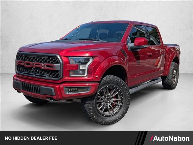 Ruby Red Metallic Tinted Clearcoat 2018 Ford F-150 Pickup Truck Four-Wheel Drive Automatic