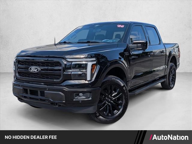 Agate Black Metallic 2026 Ford F-150 Pickup Truck Four-Wheel Drive Automatic