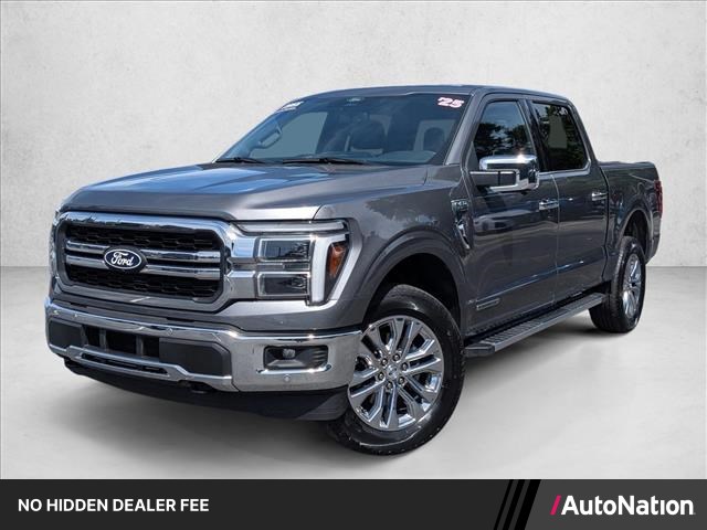 Carbonized Gray Metallic 2025 Ford F-150 Pickup Truck Four-Wheel Drive Automatic