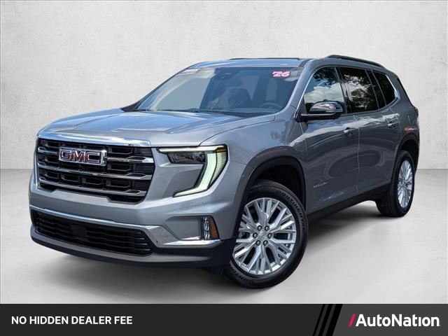 Sterling Metallic 2026 GMC Acadia SUV / Crossover Four-Wheel Drive 8-Speed Automatic