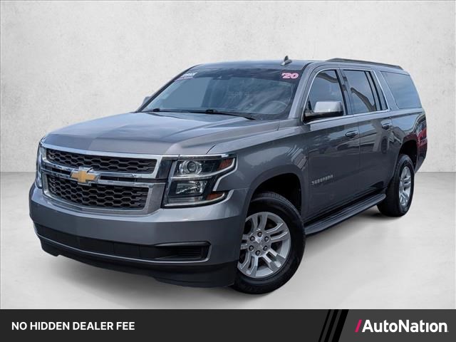 Gray (Satin Steel Metallic) 2020 Chevrolet Suburban 1500 LT RWD SUV / Crossover 4X2 6-Speed Automatic