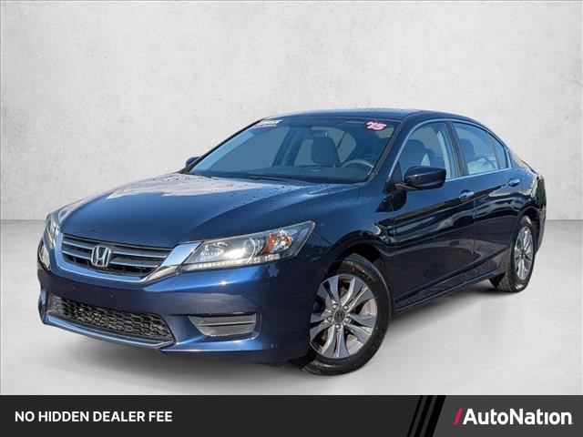 Black (Obsidian Blue Pearl) 2015 Honda Accord Sedan Front-Wheel Drive Automatic
