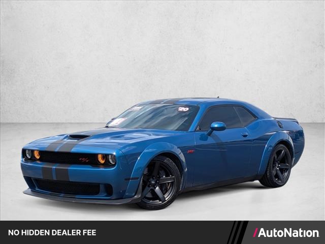 Blue (Frostbite) 2020 Dodge Challenger Coupe Rear-Wheel Drive 8-Speed Automatic